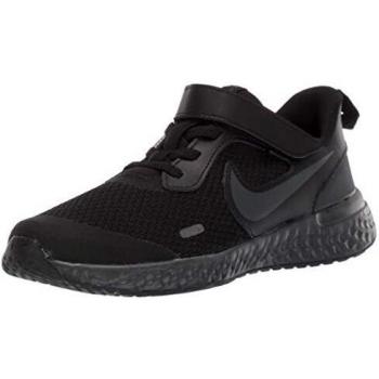 Nike Revolution 5 (PSV), Running Shoe Unisex-Child, Black/Black-Anthracite, 33 EU