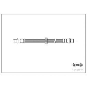 Latiguillo de freno CORTECO 19030273 - Tipo: Latiguillo de freno, Marca: CORTECO, Número de pieza: 19030273