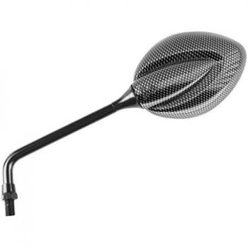 Vicma Espejo C/Fiber M8/125 A/L Brillo, Plata