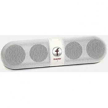 Takestop® Altavoz Bluetooth caja blanco Radio función Multi-Altavoz estéreo inalámbrico portátil para iPad, iPhone, smartphone Tablet PC 