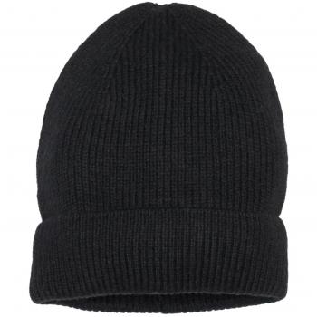 PIECES PCVIRTULA CASHMERE HOOD-Gorro de punto para  Mujer, negro Talla única