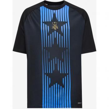 Camiseta de Manga Corta Prepartido Junior Argentina 24/25 adidas