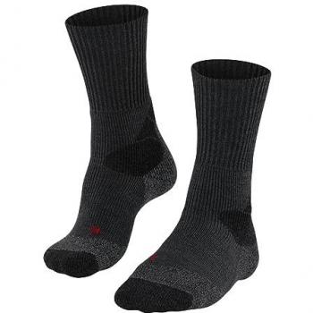 Falke Women's TKX Expedition Trekking Socks - Size 39-40, Asphalt Grey