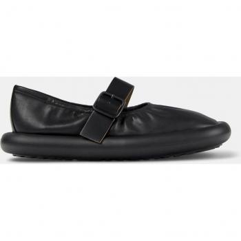 CAMPER Aqua Men's Black Smooth Leather Ballerinas in Size 41