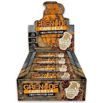 Grenade Carb Killa - 12 Barritas x 60 gr Caramel Chaos