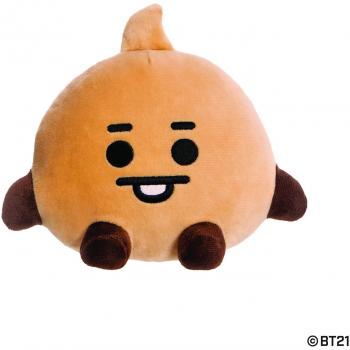 Peluche BT21 Aurora Shooky bebé 20 cm marrón