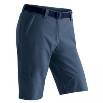 Maier Sports Lawa Women's Outdoor Shorts - Regular Fit, Blue (Jeans Blue), Size 48, with 2 Pockets