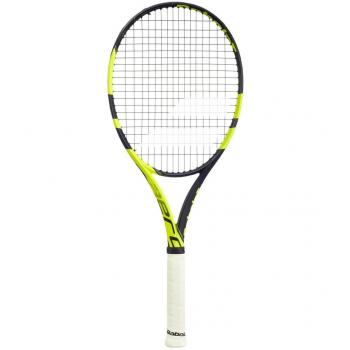 Babolat Pure Aero Team Strung NC Raquetas de Tenis, Hombre, Negro / Amarillo, 3