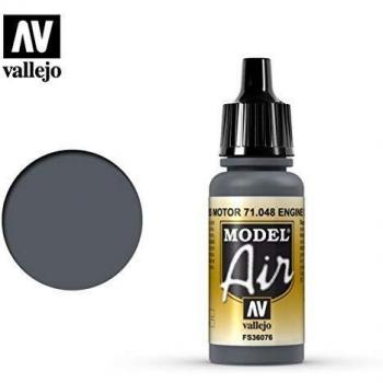 VALLEJO-3071048 71048 Model Air Color Gris Motor 1, Multicolor