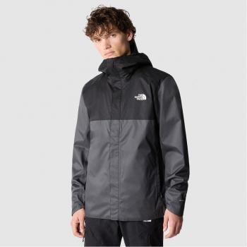 The North Face - Chaqueta impermeable Quest Zip-In para hombre, color gris, talla S