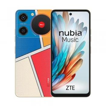 Smartphone ZTE Nubia Music Pop Art 4GB RAM, 128GB Almacenamiento, Pantalla 6.6 90Hz HD+