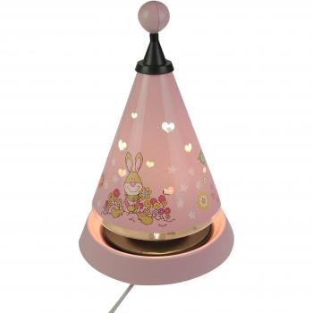 Lámpara nocturna Carrusel Bungee Bunny Niermann Standby 20W Rosa 21x21x35 cm