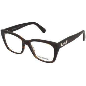 Swarovski SK2008 1002 Women's Tortoiseshell Eyeglasses Frame Size 51 - Blue Light Blocking Available
