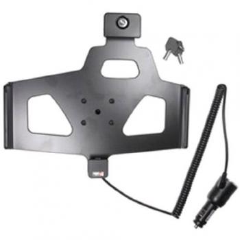 Brodit 535549 - Soporte con adaptador y cargador para Samsung Galaxy Tab 3 10.1 GT-P5210, P5220 y P5200