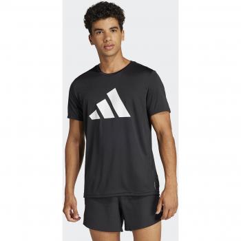 Camiseta de running adidas Run It para hombre en color negro