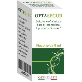 Collirio Oftasecur Biosecur 8ml - Solución Lubrificante para Ojos