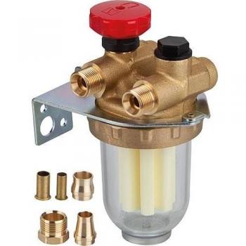 Filtro de gasóleo Expert By Net con dos conducciones y válvula de parada - Altura 169mm, Entraxe 62mm
