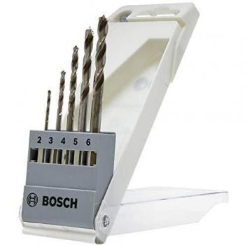 Bosch Professional Accessories 2608595525 5-Piece Wood Drill Bit Set with 2, 3, 4, 5 and 6 mm Diameters
