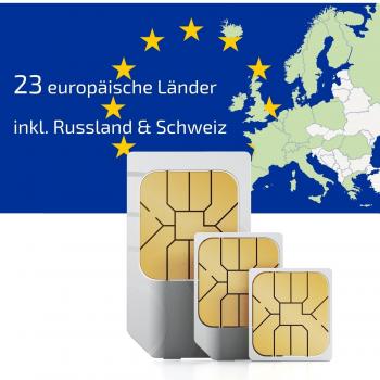 travsim tarjeta SIM de Prepago con 7 días de validez) para Europa