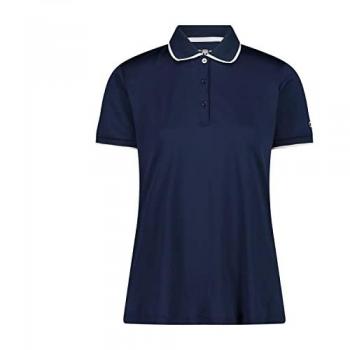 CMP Women's Short Sleeve Stretch Pique Polo Shirt