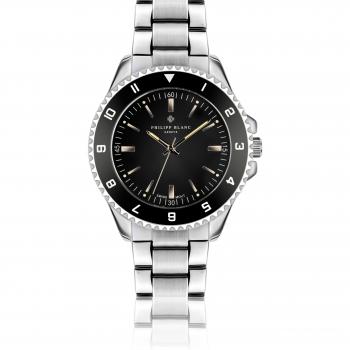 Philipp Blanc Avenches Silver Watch - 42 mm