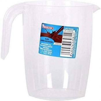 BigBuy Cooking Jarra MEDIDORA 500ML Slide, Multicolor
