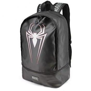 Karactermania 36682 Spiderman -Mochila Urban, Negro