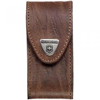 Victorinox V4.0545 Funda Piel, Etui Fã¼r Offiziersmesser 5-8 Lagen, Leder, Braun, marrón, S