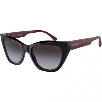 Emporio Armani EA4176 Women's Cat Eye Sunglasses Black Color 50178G Size 54