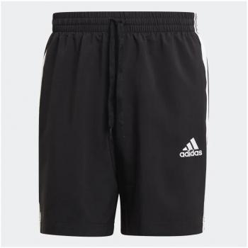 Pantalón corto Adidas Aeroready Essentials Chelsea 3 Bandas para hombre en color negro y azul