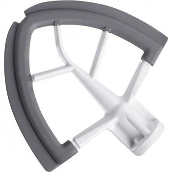 Accesorios de Mezclador TOD, Batidor de Borde para Mezclador de Soporte Inclinado, Cuchilla de Batidor Plana 4.5-5 Quart