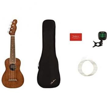 Fender Seaside Soprano Ukulele Pack w/ Gig Bag & Tuner