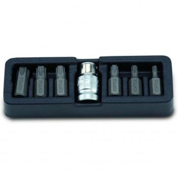 Kit de puntas de tornillo TOPTUL GAAV0703 en soporte plástico 7 piezas