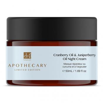 DR. BOTANICALS DB Crema de noche con aceite de arándanos y de enebro