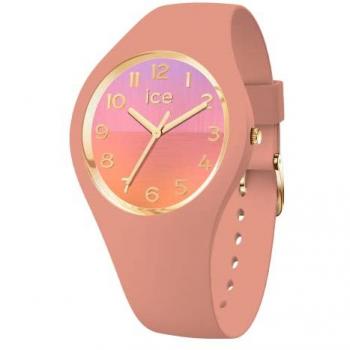 Reloj de Mujer Ice Horizon Clay Rosa - Correa de Silicona - Ø 34 mm - Modelo 021355