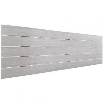 Cabecero de Madera Reciclada DM Estilo Palet Horizontal 160x46cm con Herrajes incluidos - Ártico