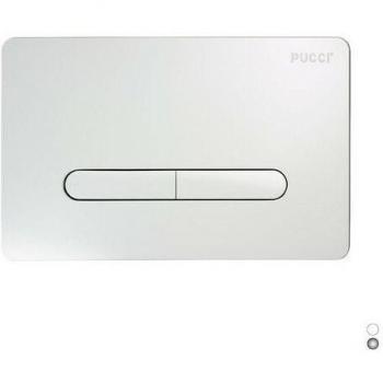 Placa de comando Eco Tratto Línea Mod. 2014 Blanca para Cassetta Pucci