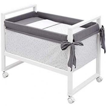 MINICUNA CUADRADA NEXT ASTRA GRIS 55x88x72 CM