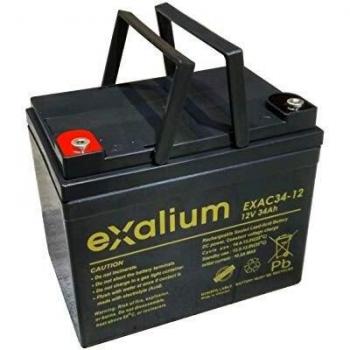 Batería de Exalium EXAC34-12 de Plomo cíclica 12V 34Ah