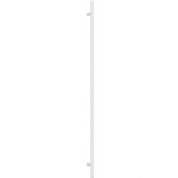 Tiradores para armarios de acero inoxidable plateado 480 mm - Pack de 10 uds