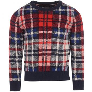 TOMMY HILFIGER - TOMMY TARTAN CN SWEATER L/S - JERSÉI NIÑO