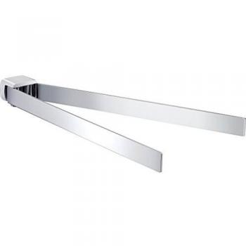Gedy PI231300100 Toallero Dos Barras, Cromo, 6.6x35x2.5 cm