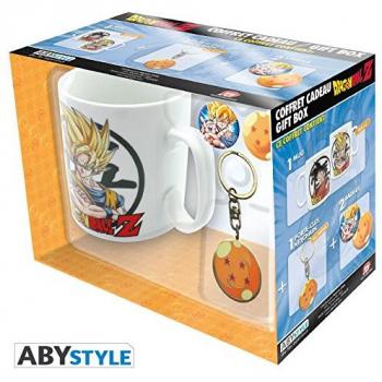 Dragonpro 599386031 - Pack Taza, Llavero y chapas Dragon Ball