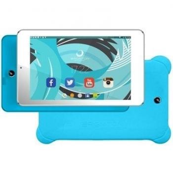 Brigmton KIT Tablet 7 QC 8GB BTPC702 Azul+P.Silic