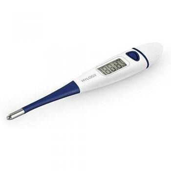 Hylogy Termómetro Bebe con Sonda para Fiebre, Preciso y Rápido Medición de Oral, Rectal y Axilar, Rango 32,0℃ a 42,9℃, Perfecto para Hogar y Profesional, Especialmente para Niños
