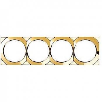 Simon 88642-36 - Placa Para 4 Elementos 85X298
