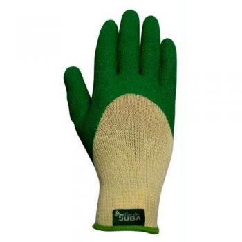 GLOBES-JUBA Guante Recubierto Latex Medio Dorso Verde H254g/10