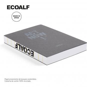 Agenda 2024 día página Ecoalf Miquelrius gris castellano