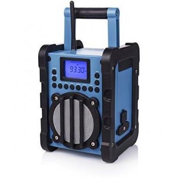 Smartwares RD-1583 – Radio para exteriores, 20 emisoras, USB, entrada auxiliar