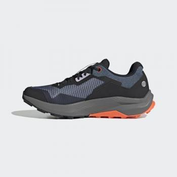 Zapatillas de Trail Running Adidas Terrex Trailrider para Hombre, color negro, características: diseño ligero y transpirable, suela con tracción óptima para terrenos irregulares, amortiguación cómoda, ajuste seguro y soporte lateral